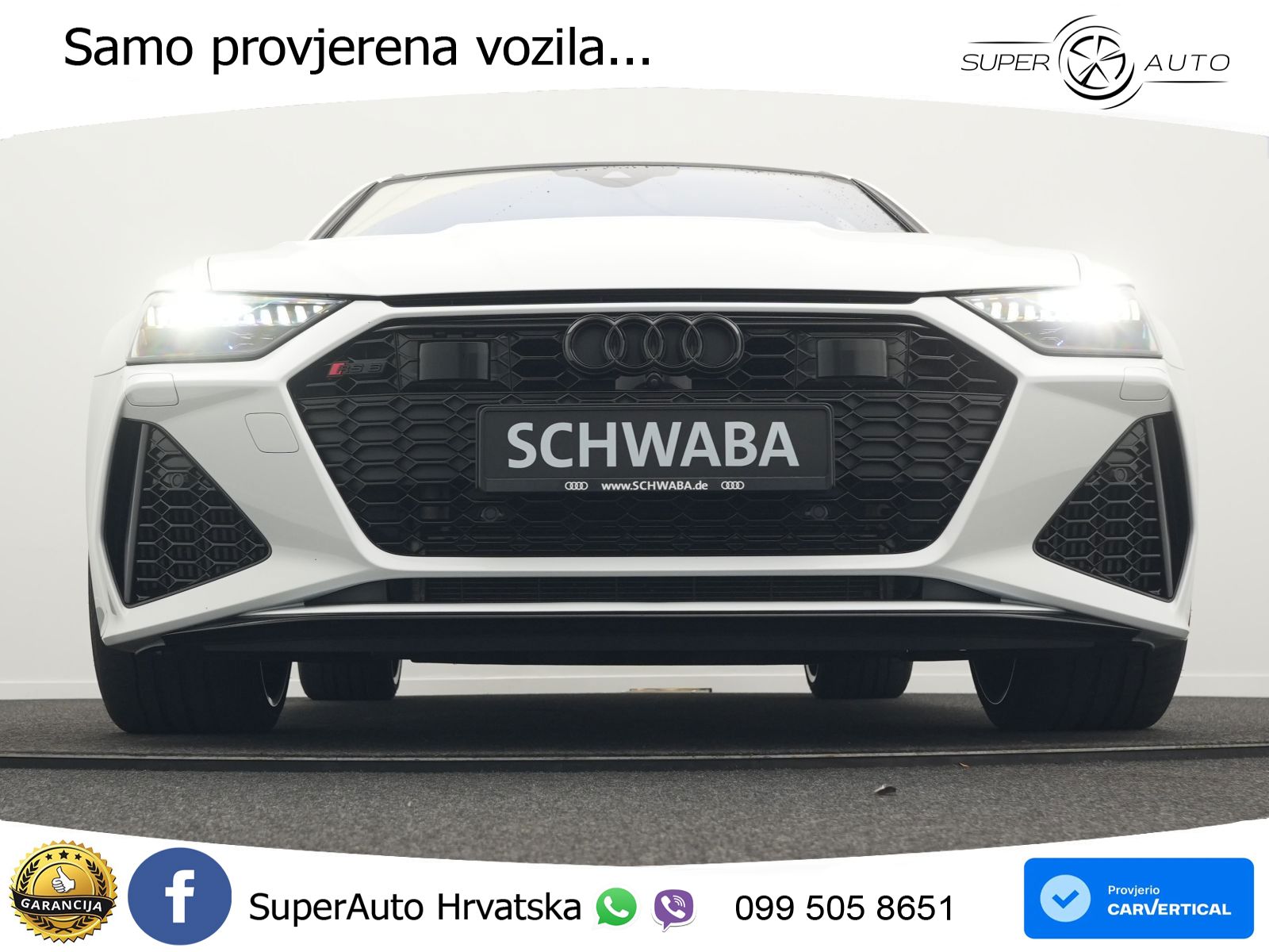 Audi RS6 Avant 4.0 TFSI V8 (600 KS) quattro Tiptronic Kuka LED+GR SJED+ACC