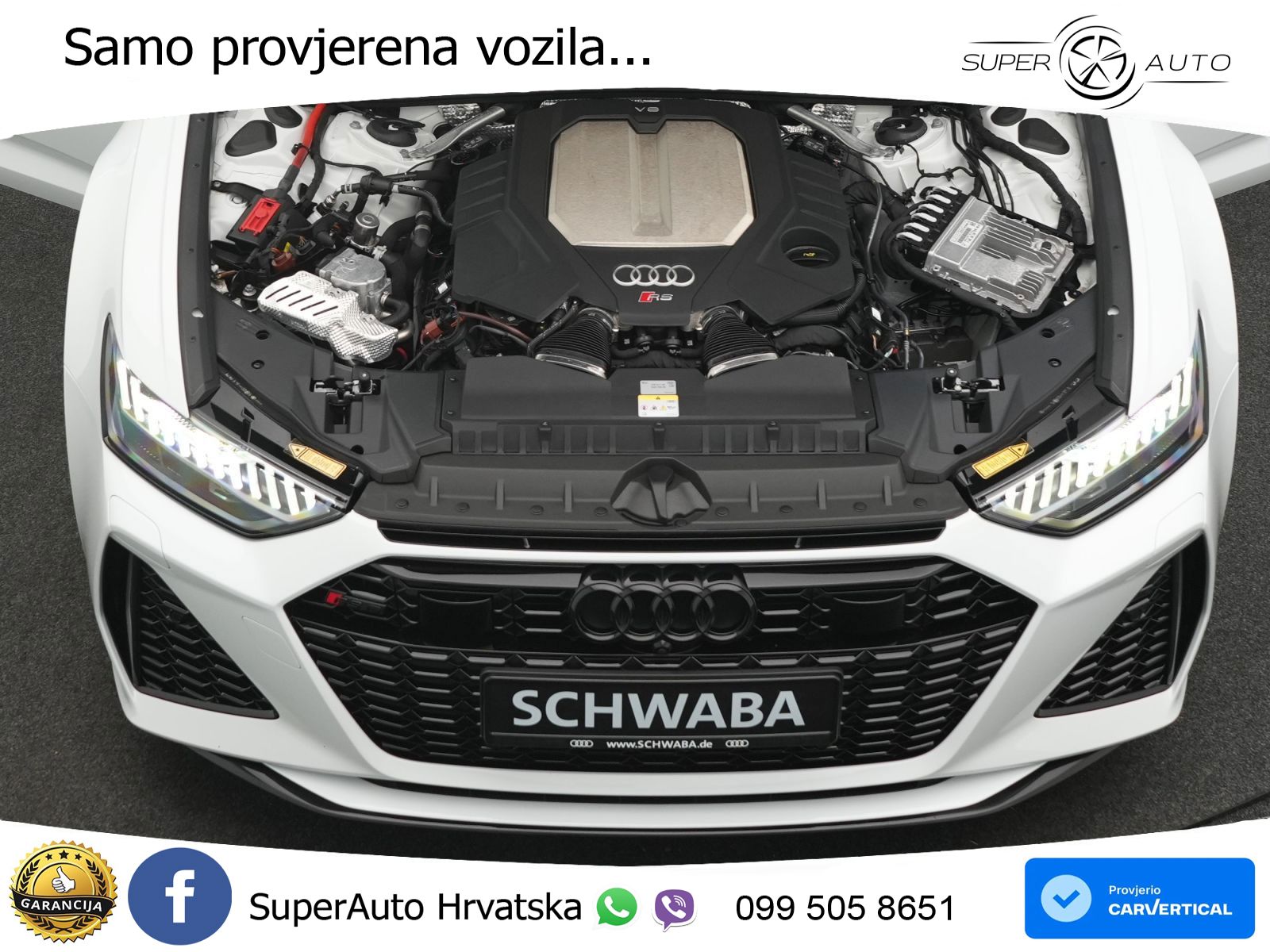 Audi RS6 Avant 4.0 TFSI V8 (600 KS) quattro Tiptronic Kuka LED+GR SJED+ACC