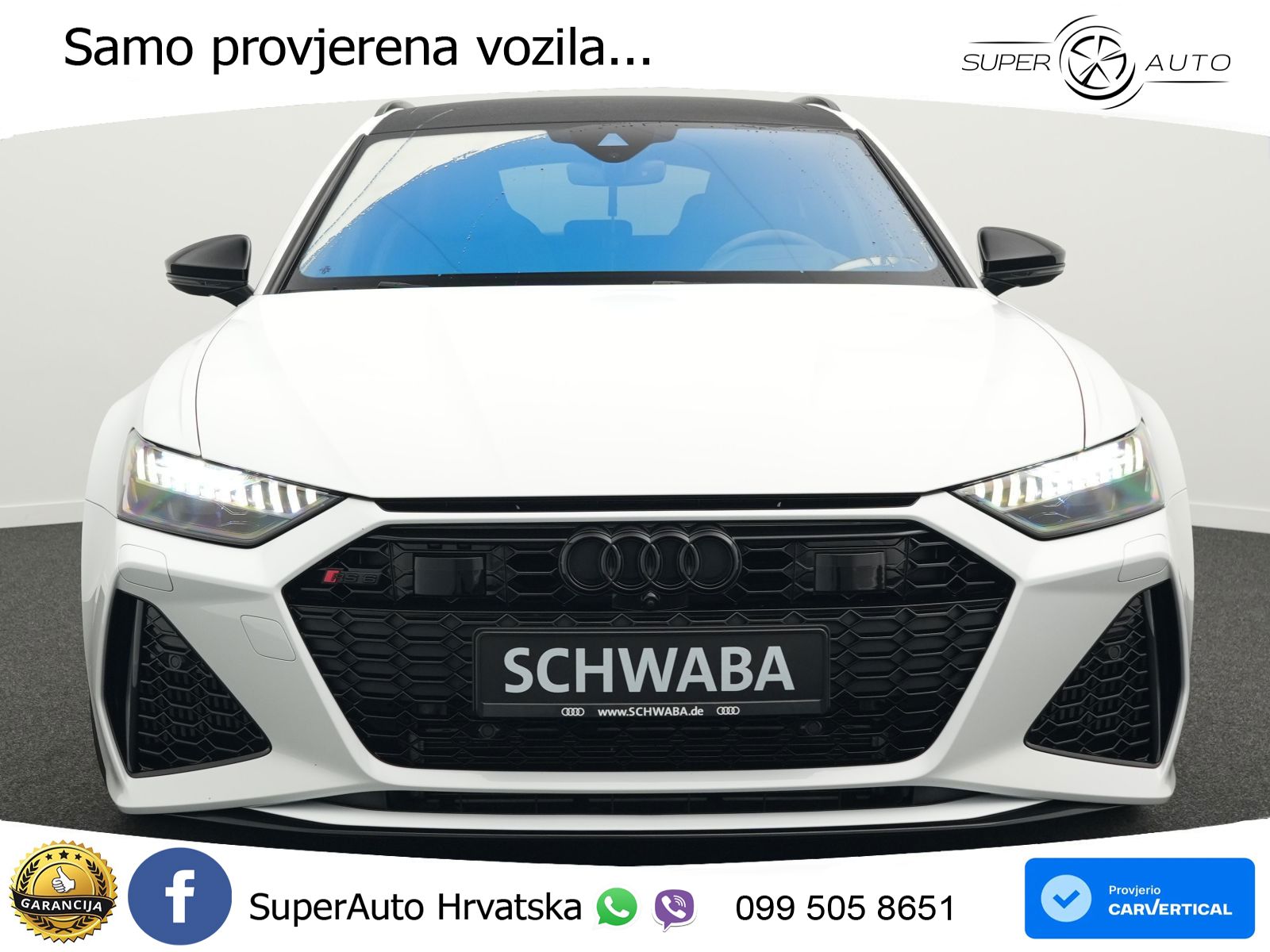 Audi RS6 Avant 4.0 TFSI V8 (600 KS) quattro Tiptronic Kuka LED+GR SJED+ACC