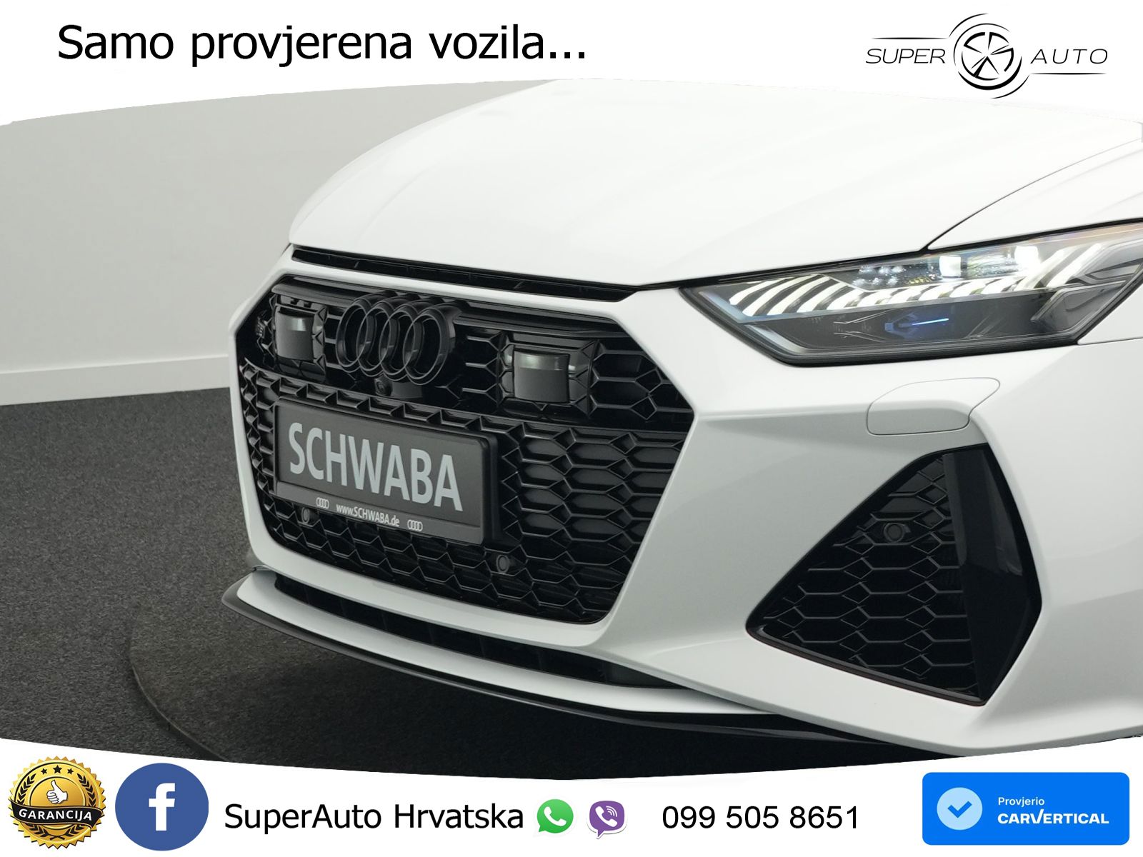 Audi RS6 Avant 4.0 TFSI V8 (600 KS) quattro Tiptronic Kuka LED+GR SJED+ACC