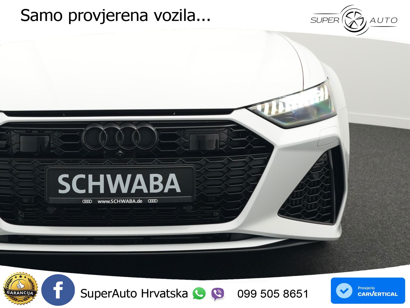 Audi RS6 Avant 4.0 TFSI V8 (600 KS) quattro Tiptronic Kuka LED+GR SJED+ACC