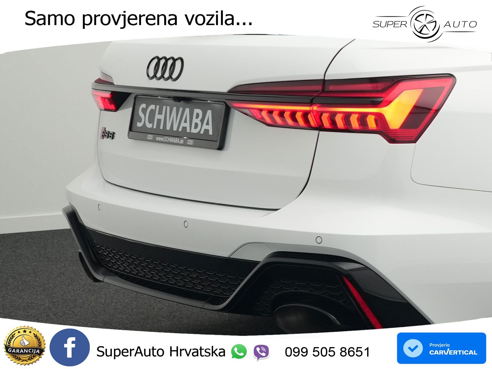 Audi RS6 Avant 4.0 TFSI V8 (600 KS) quattro Tiptronic Kuka LED+GR SJED+ACC
