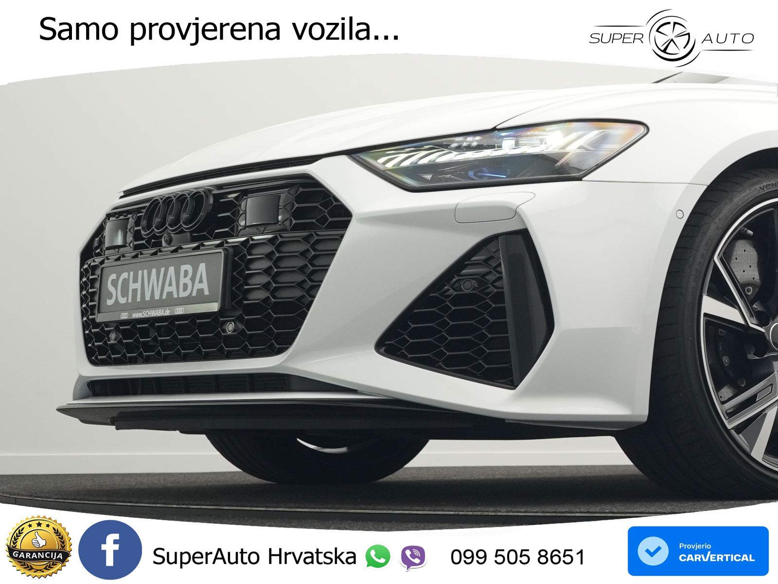 Audi RS6 Avant 4.0 TFSI V8 (600 KS) quattro Tiptronic Kuka LED+GR SJED+ACC