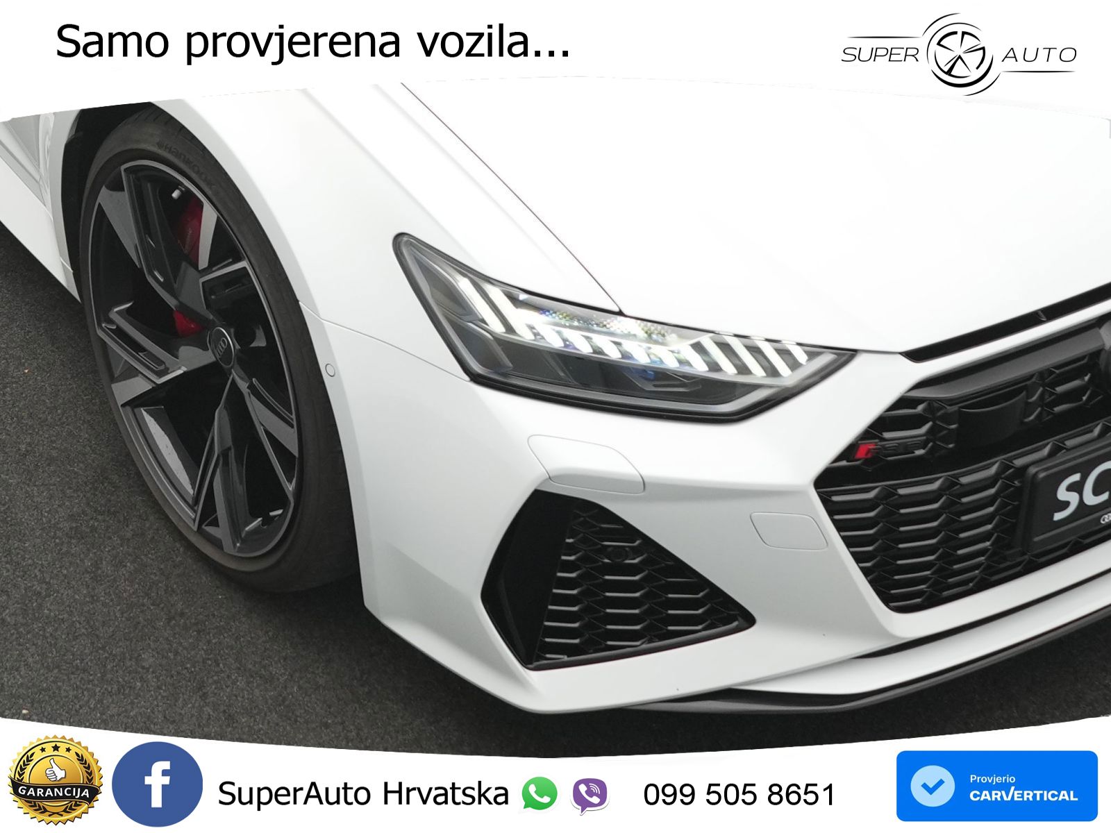 Audi RS6 Avant 4.0 TFSI V8 (600 KS) quattro Tiptronic Kuka LED+GR SJED+ACC