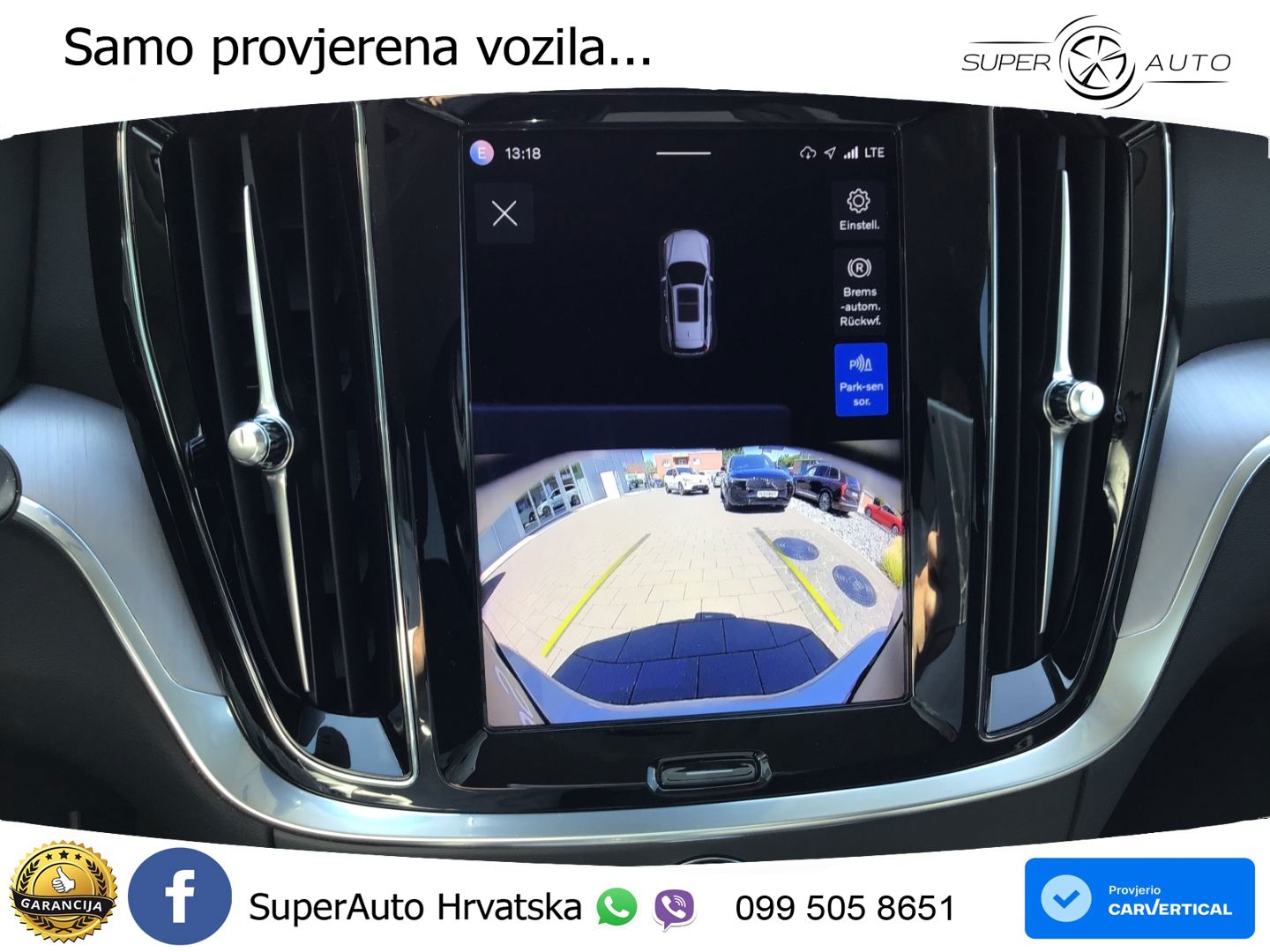 Volvo V60 2.0 B3 DCT LED+GR SJED+ACC