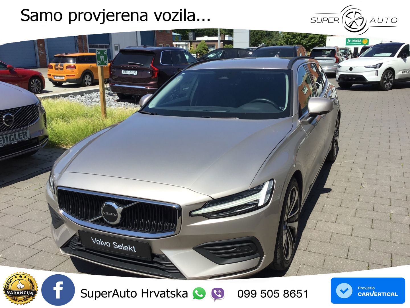 Volvo V60 2.0 B3 DCT LED+GR SJED+ACC