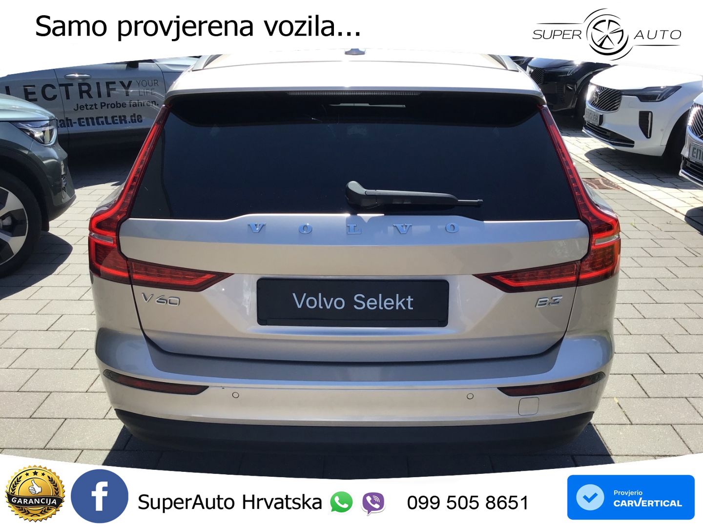 Volvo V60 2.0 B3 DCT LED+GR SJED+ACC