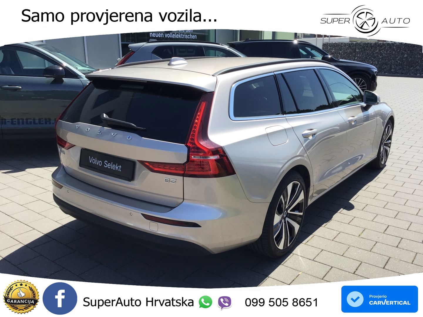 Volvo V60 2.0 B3 DCT LED+GR SJED+ACC