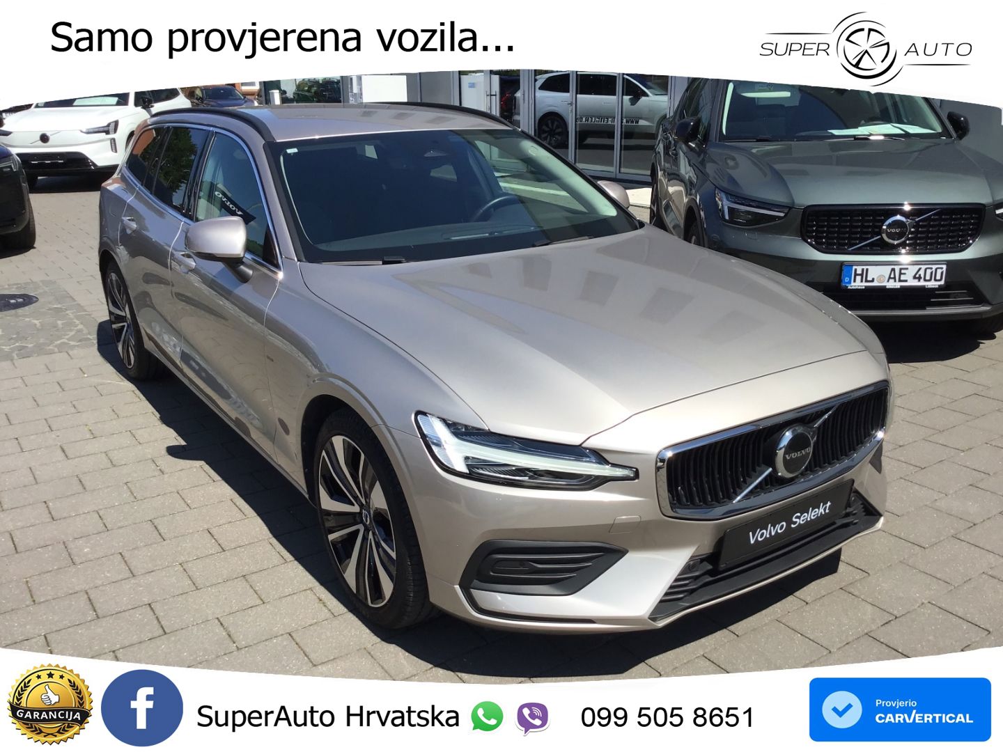 Volvo V60 2.0 B3 DCT LED+GR SJED+ACC