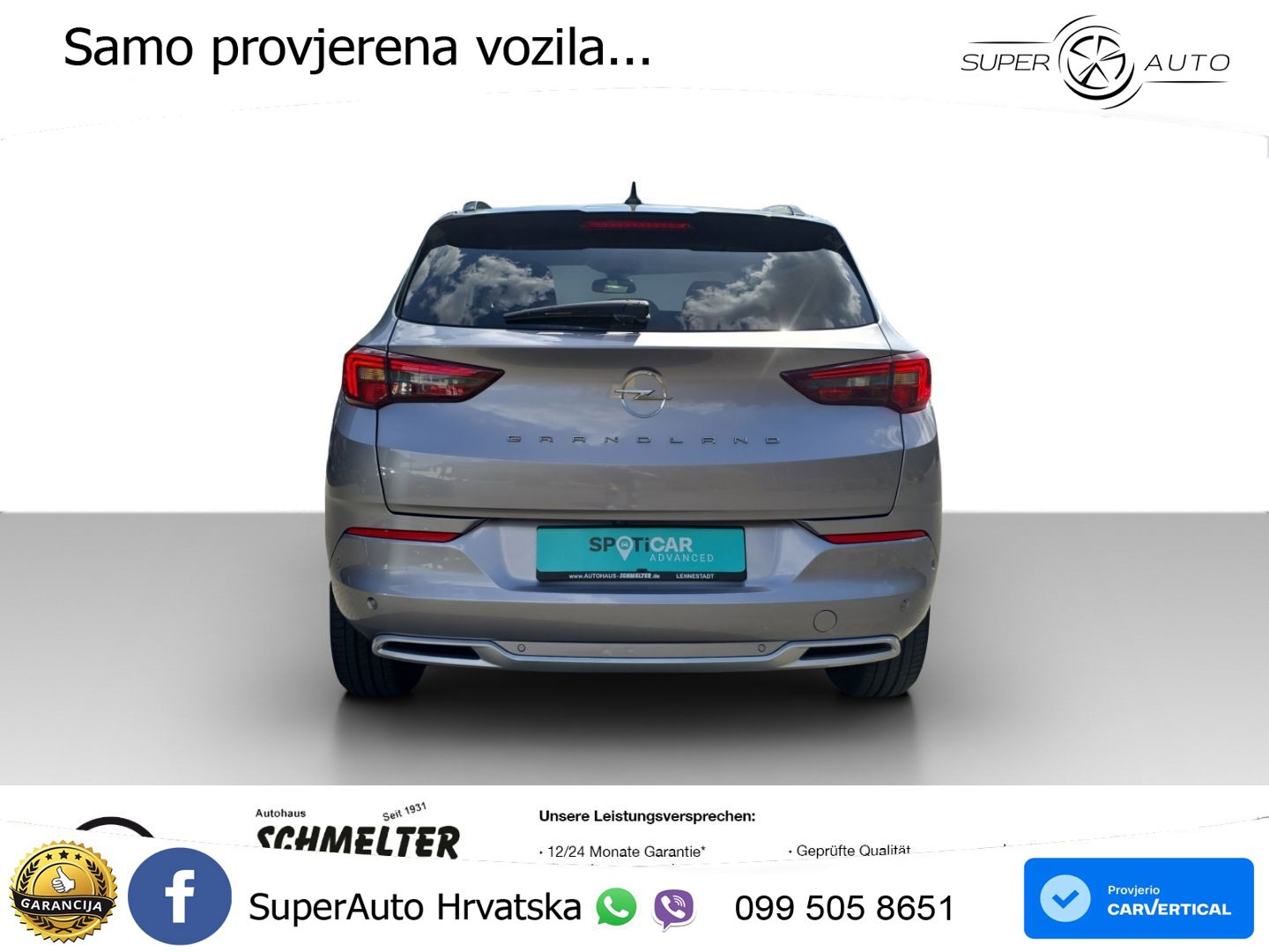 Opel Grandland 1.2i Turbo (130 KS) Automatic Elegance LED+GR SJED+ACC