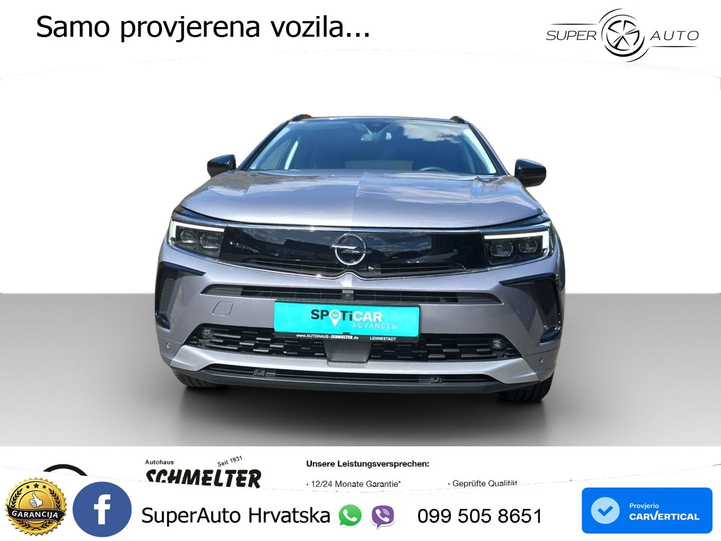 Opel Grandland 1.2i Turbo (130 KS) Automatic Elegance LED+GR SJED+ACC