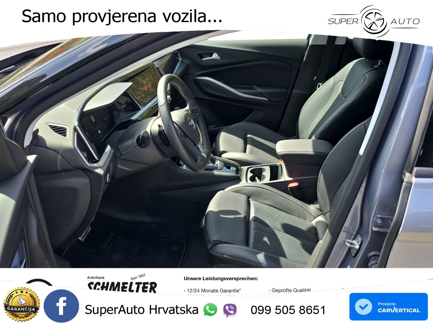 Opel Grandland 1.2i Turbo (130 KS) Automatic Elegance LED+GR SJED+ACC