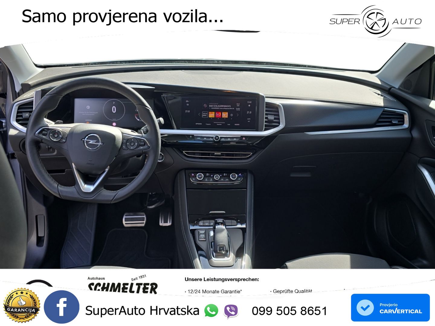 Opel Grandland 1.2i Turbo (130 KS) Automatic Elegance LED+GR SJED+ACC