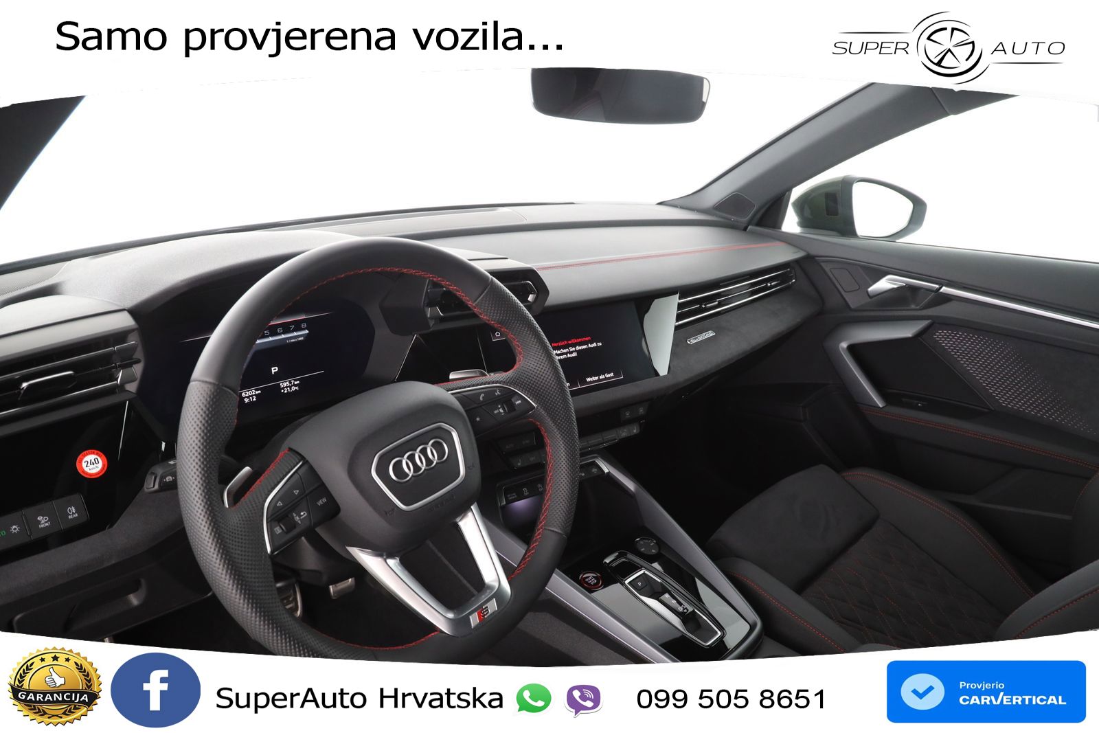 Audi S3 2.0 TFSI (333 KS) quattro S tronic LED+GR SJED+ACC