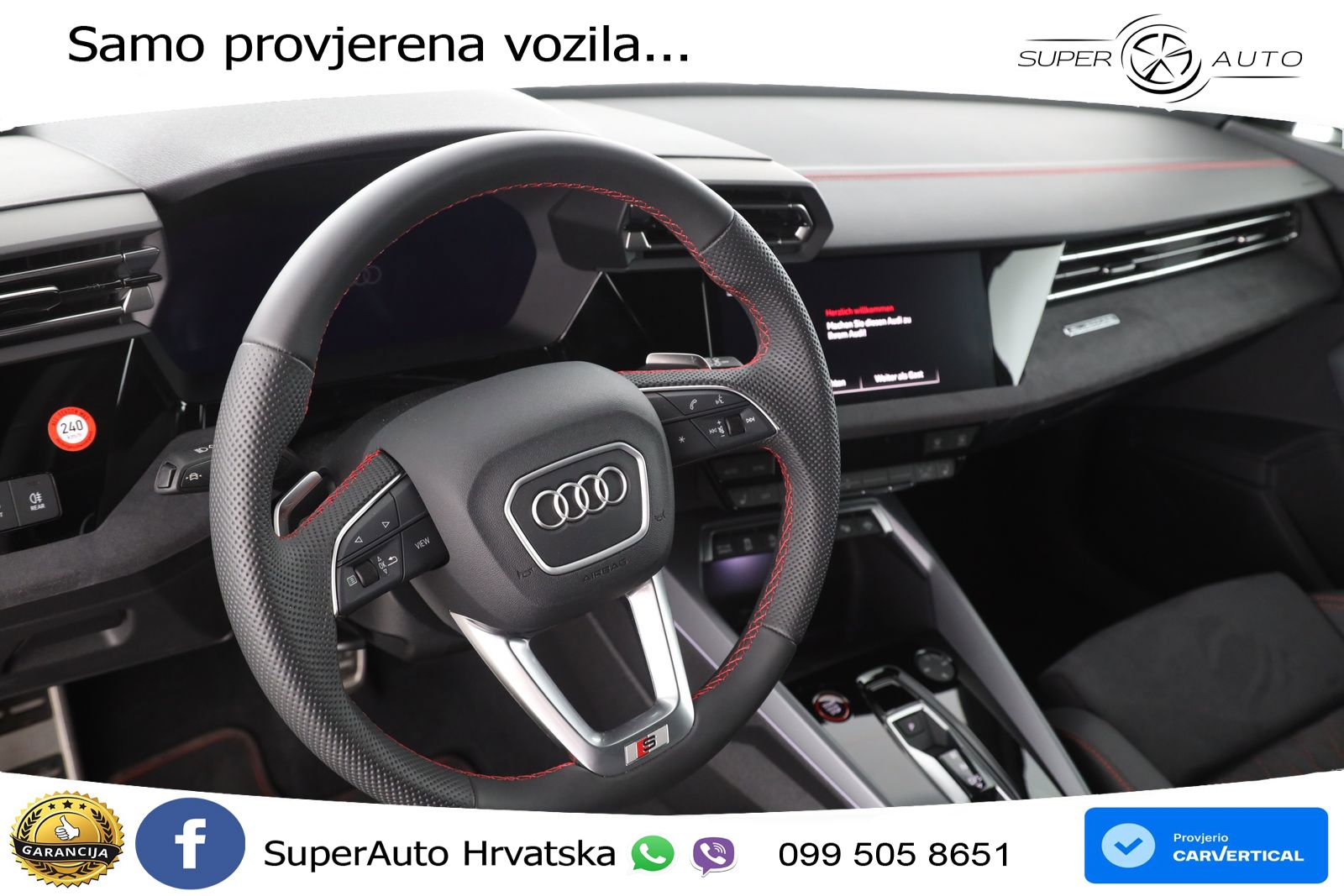 Audi S3 2.0 TFSI (333 KS) quattro S tronic LED+GR SJED+ACC
