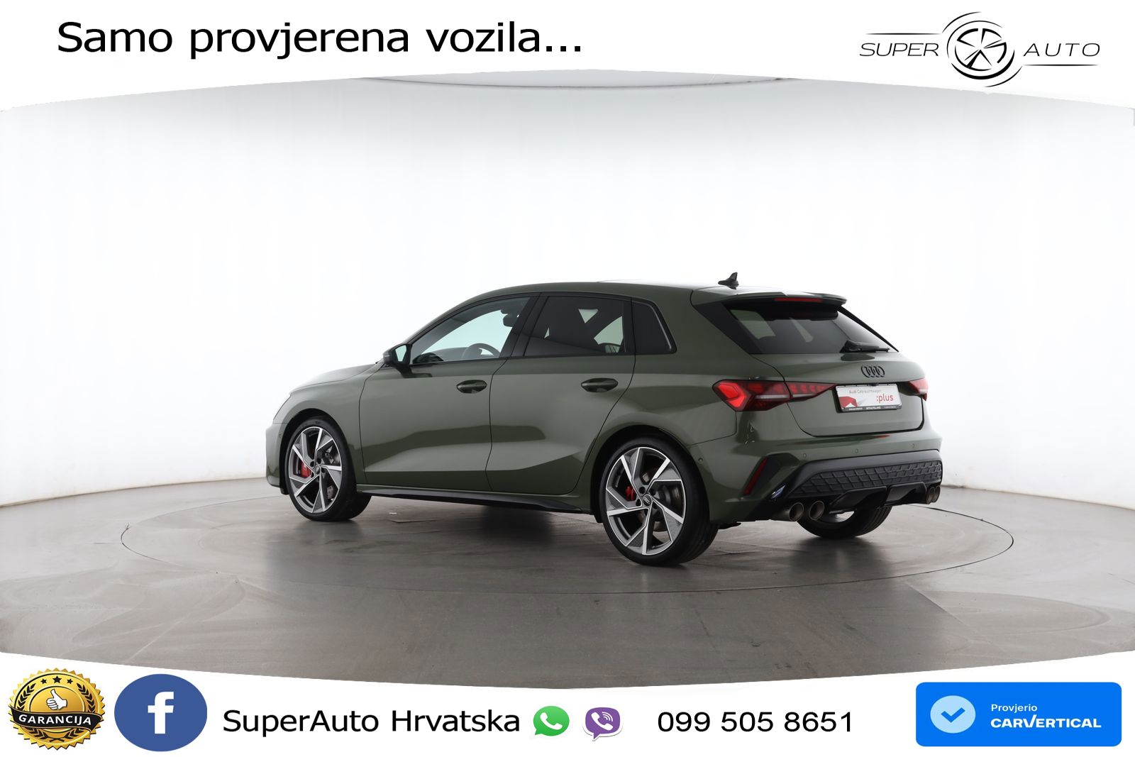 Audi S3 2.0 TFSI (333 KS) quattro S tronic LED+GR SJED+ACC