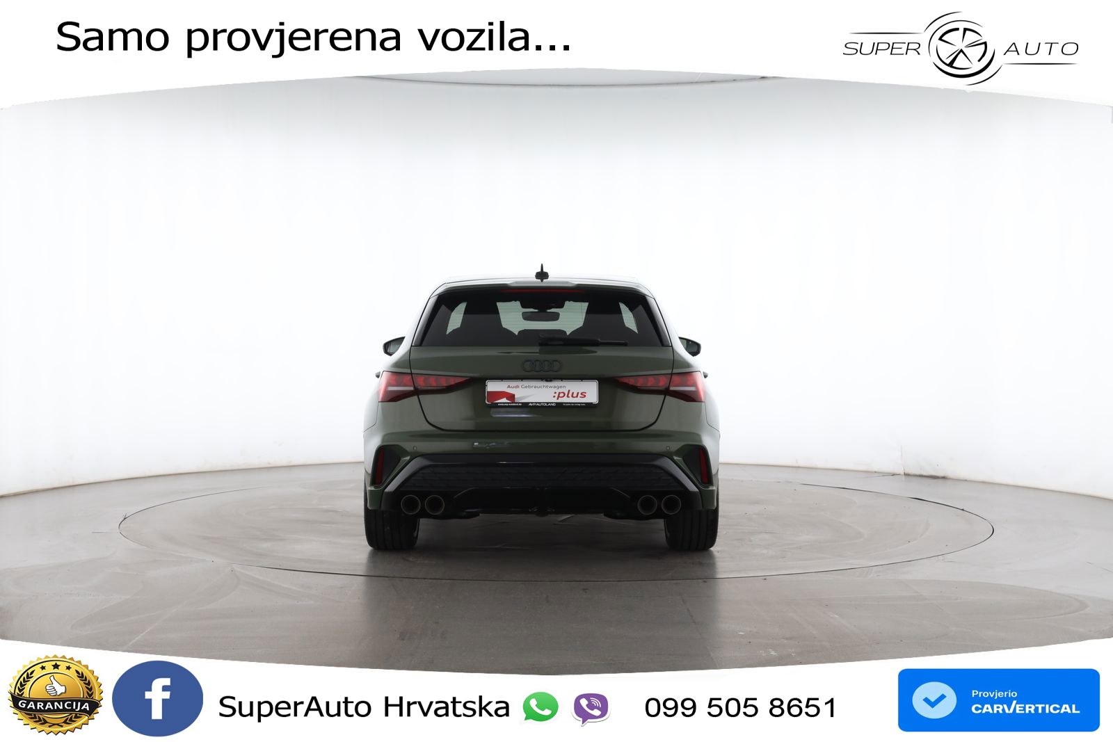 Audi S3 2.0 TFSI (333 KS) quattro S tronic LED+GR SJED+ACC