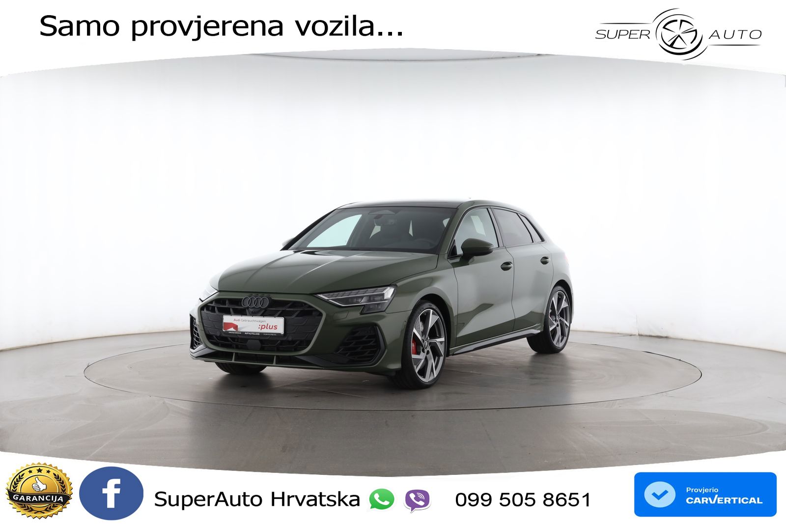 Audi S3 2.0 TFSI (333 KS) quattro S tronic LED+GR SJED+ACC