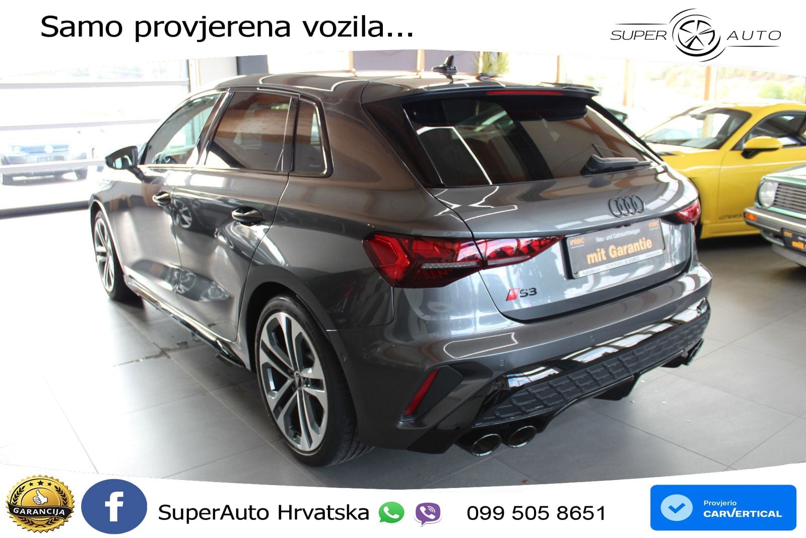 Audi S3 2.0 TFSI (333 KS) quattro S tronic LED+GR SJED+ACC