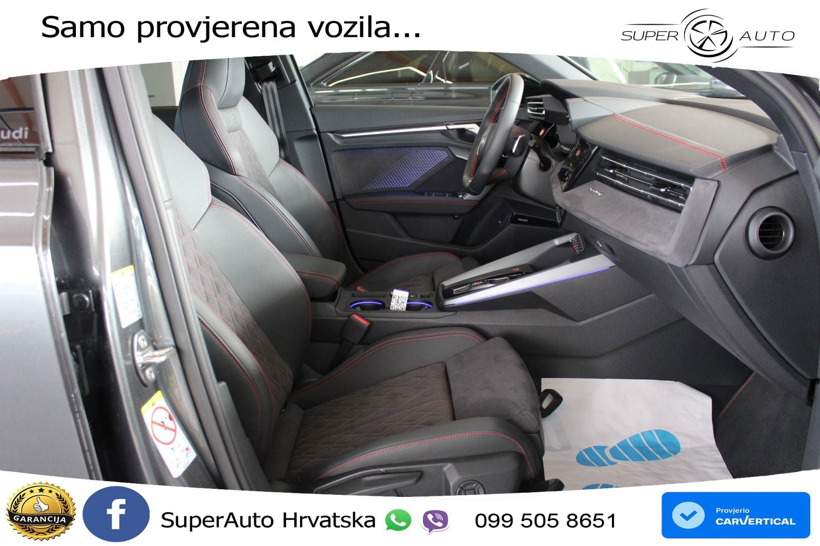 Audi S3 2.0 TFSI (333 KS) quattro S tronic LED+GR SJED+ACC