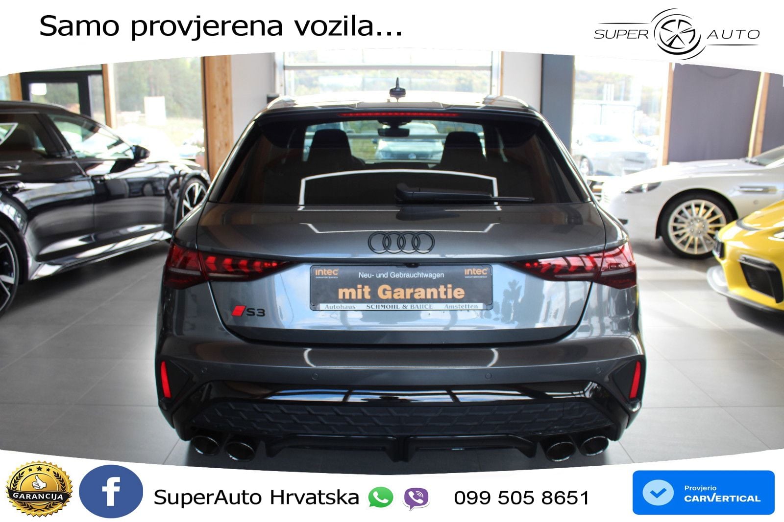 Audi S3 2.0 TFSI (333 KS) quattro S tronic LED+GR SJED+ACC