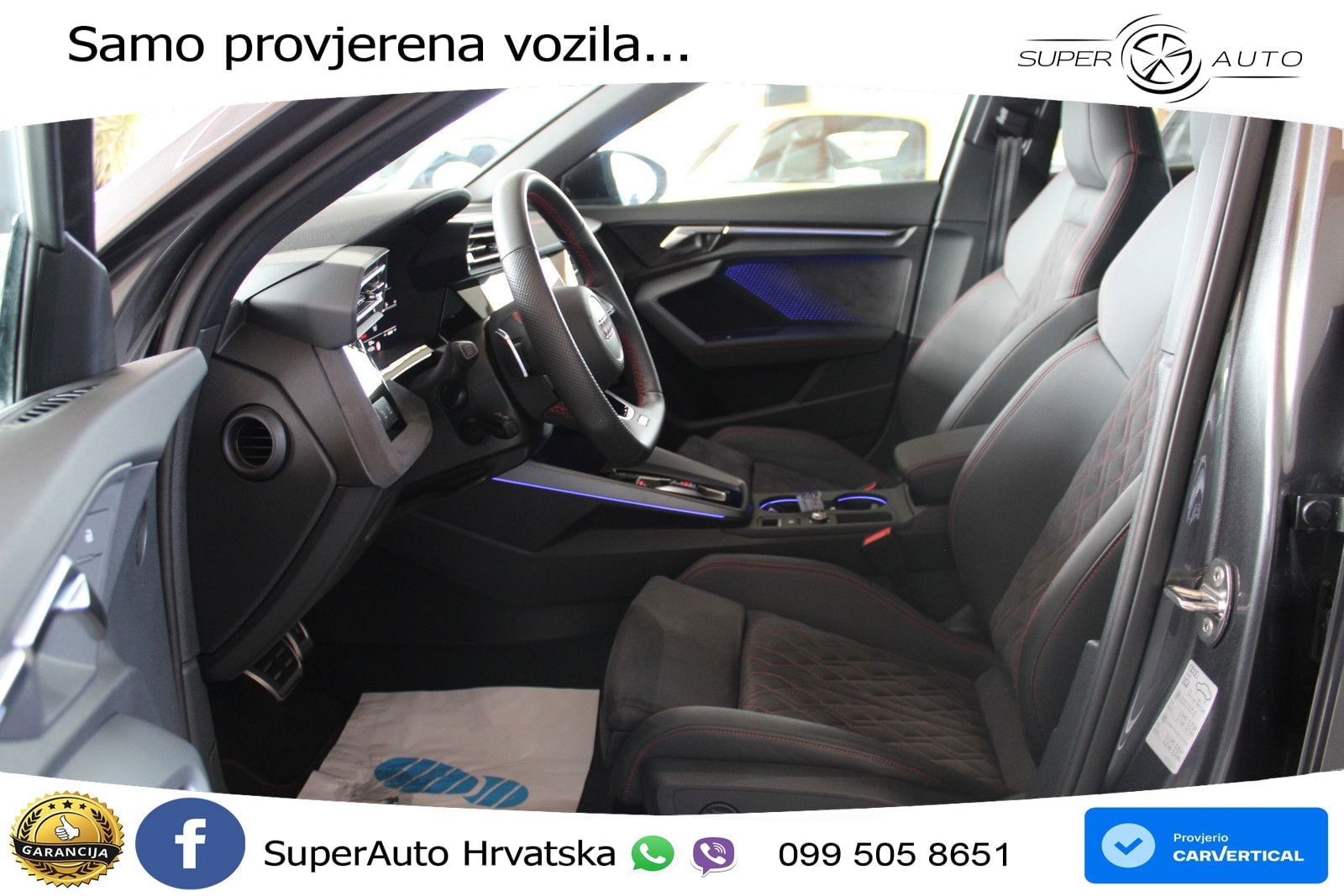 Audi S3 2.0 TFSI (333 KS) quattro S tronic LED+GR SJED+ACC