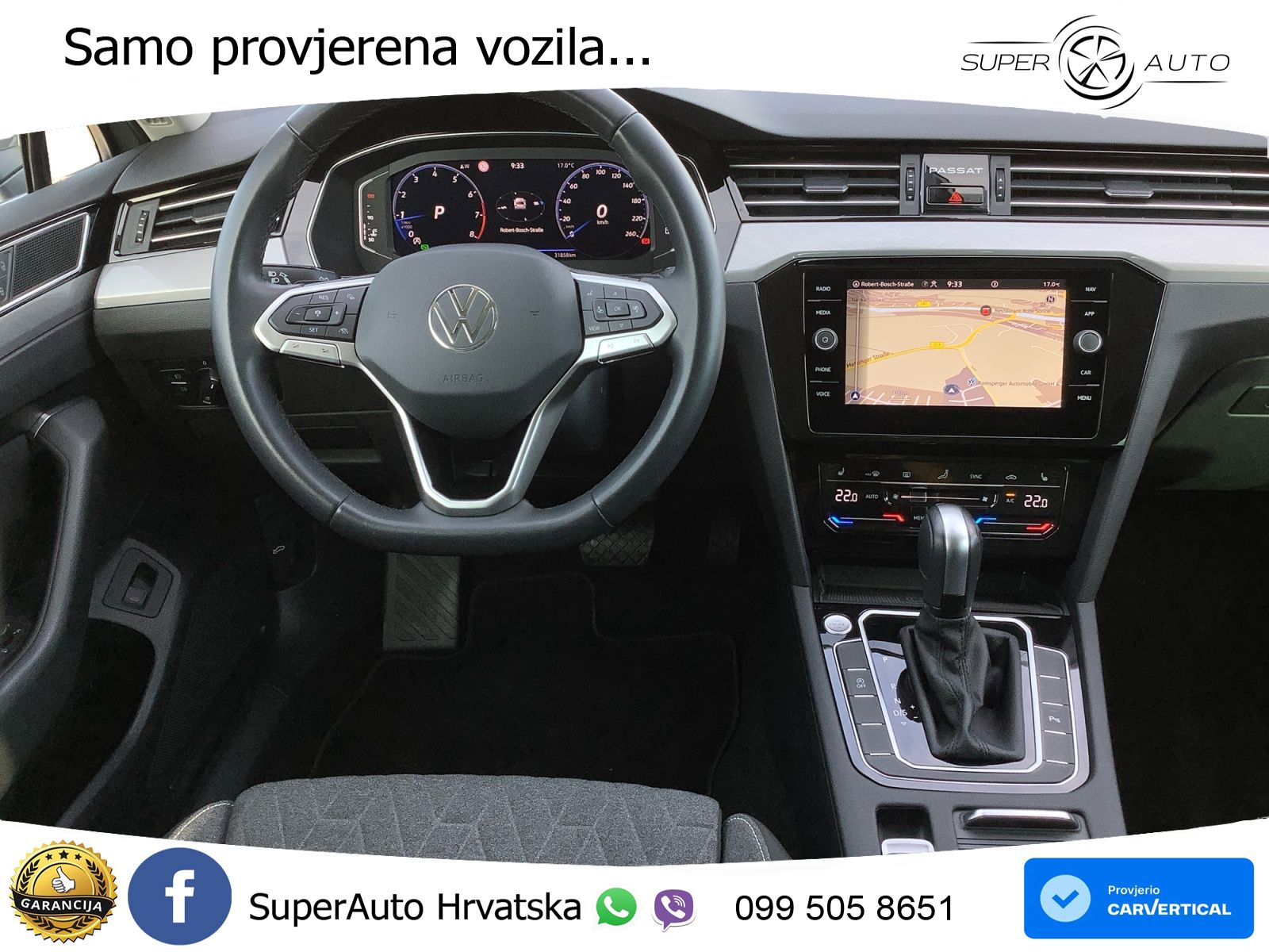 Volkswagen Passat Variant 2.0 TSI (190 KS) DSG Business LED+GR SJED+ACC