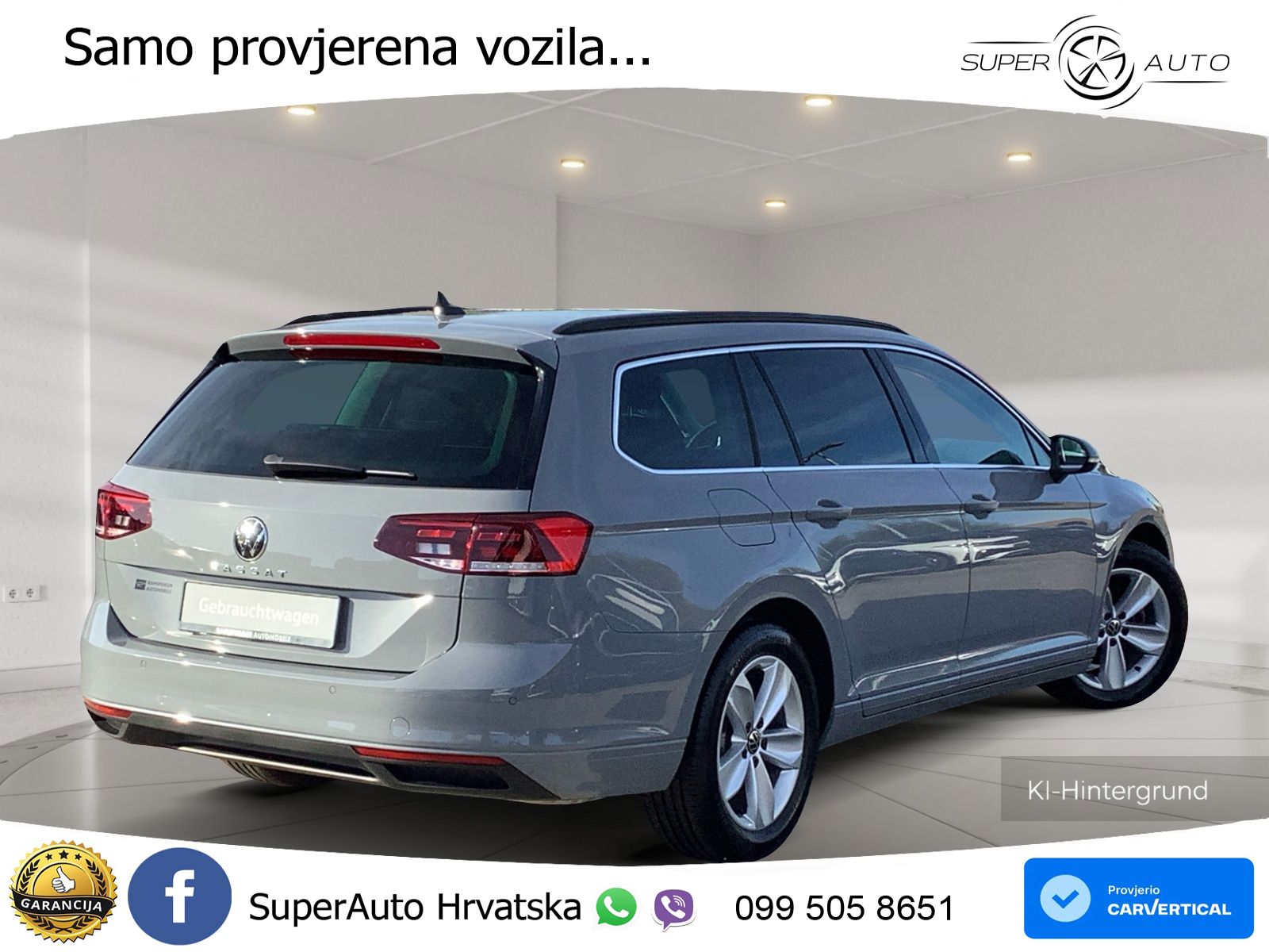 Volkswagen Passat Variant 2.0 TSI (190 KS) DSG Business LED+GR SJED+ACC