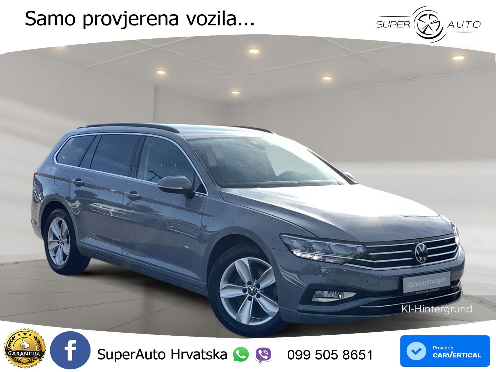 Volkswagen Passat Variant 2.0 TSI (190 KS) DSG Business LED+GR SJED+ACC