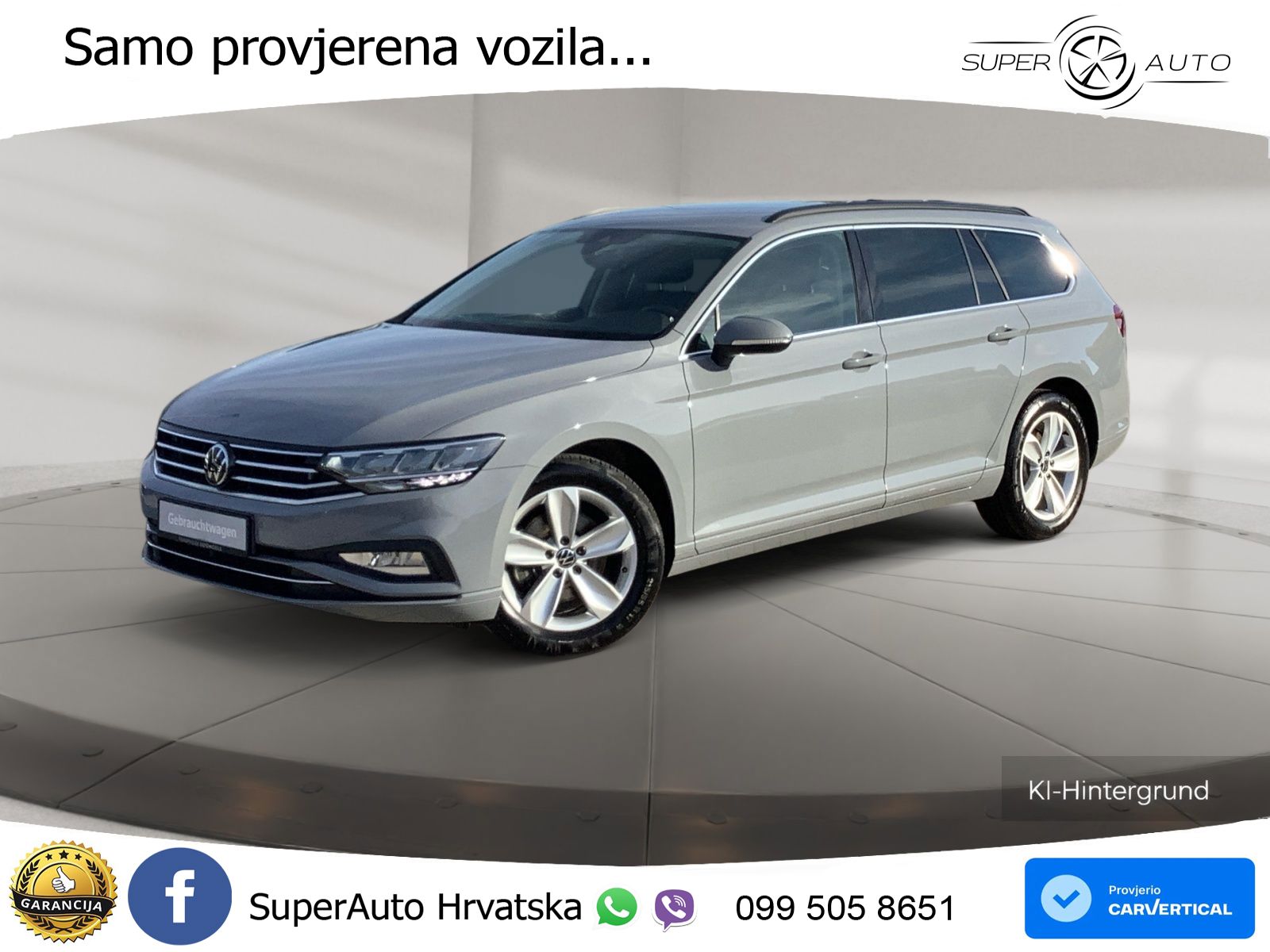 Volkswagen Passat Variant 2.0 TSI (190 KS) DSG Business LED+GR SJED+ACC