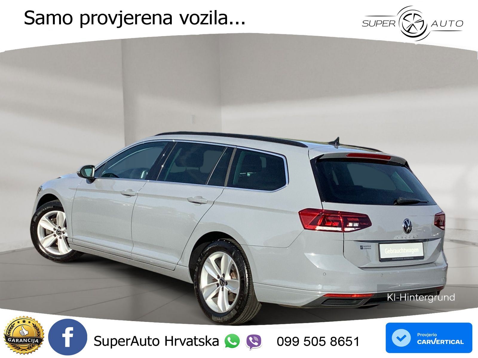 Volkswagen Passat Variant 2.0 TSI (190 KS) DSG Business LED+GR SJED+ACC