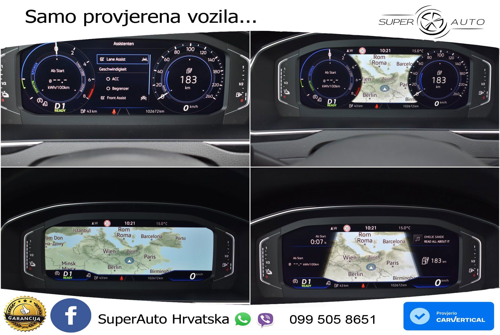 Volkswagen Passat Variant GTE 1.4 TSI (218 KS) DSG LED+GR SJED+ACC
