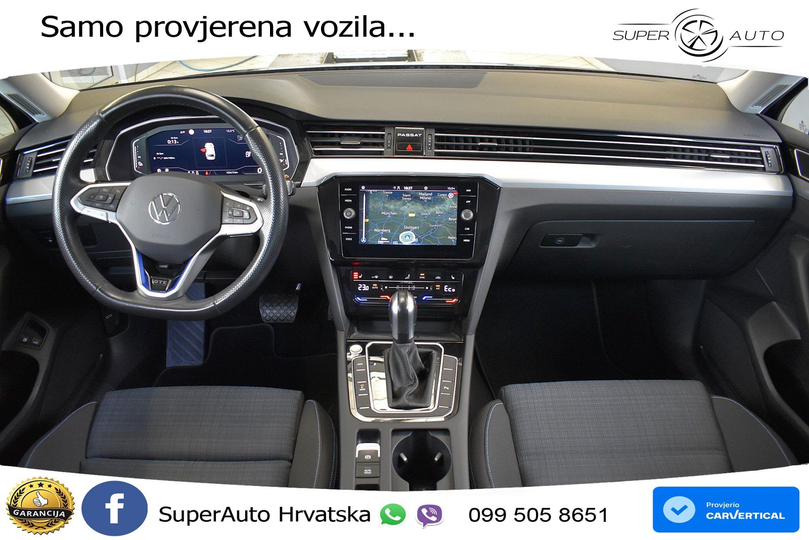 Volkswagen Passat Variant GTE 1.4 TSI (218 KS) DSG LED+GR SJED+ACC