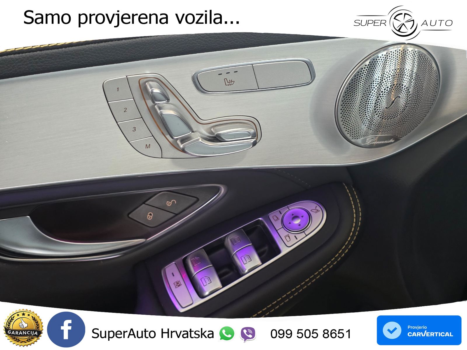 Mercedes AMG GLC 63 S V8 (510 KS) 4MATIC+ MCT ACC+GR SJED+360+PANO
