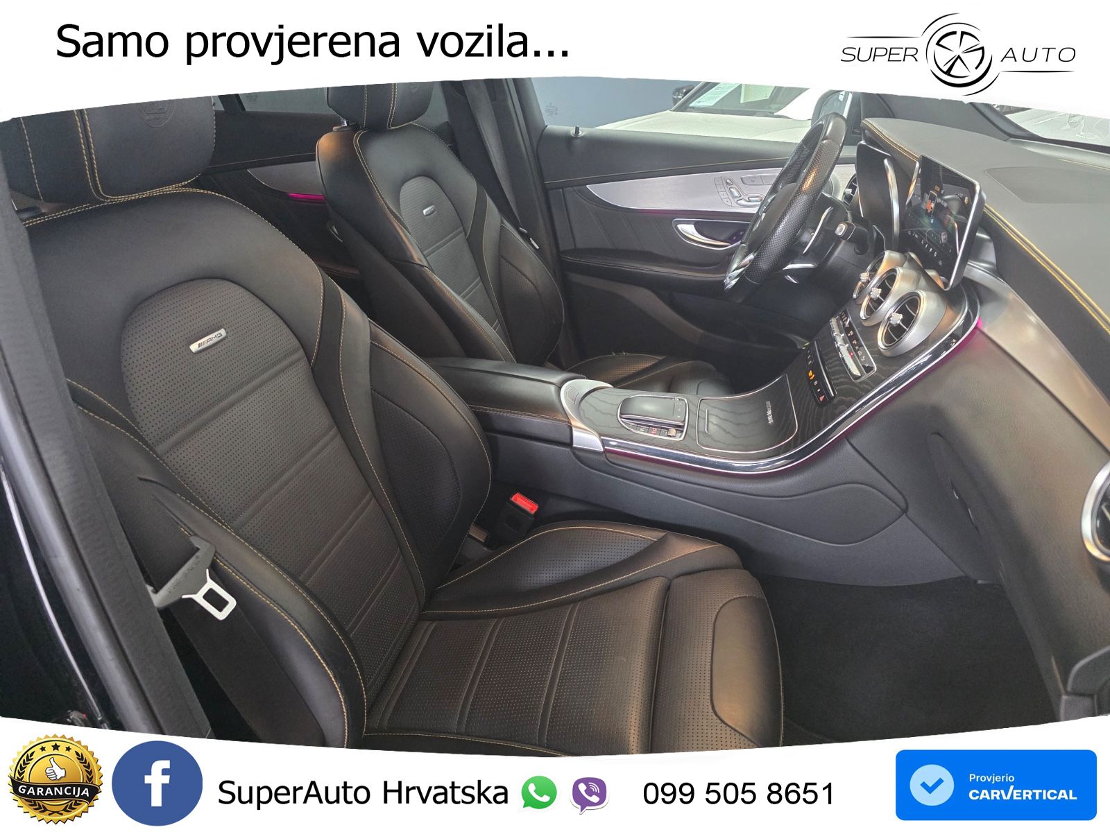 Mercedes AMG GLC 63 S V8 (510 KS) 4MATIC+ MCT ACC+GR SJED+360+PANO