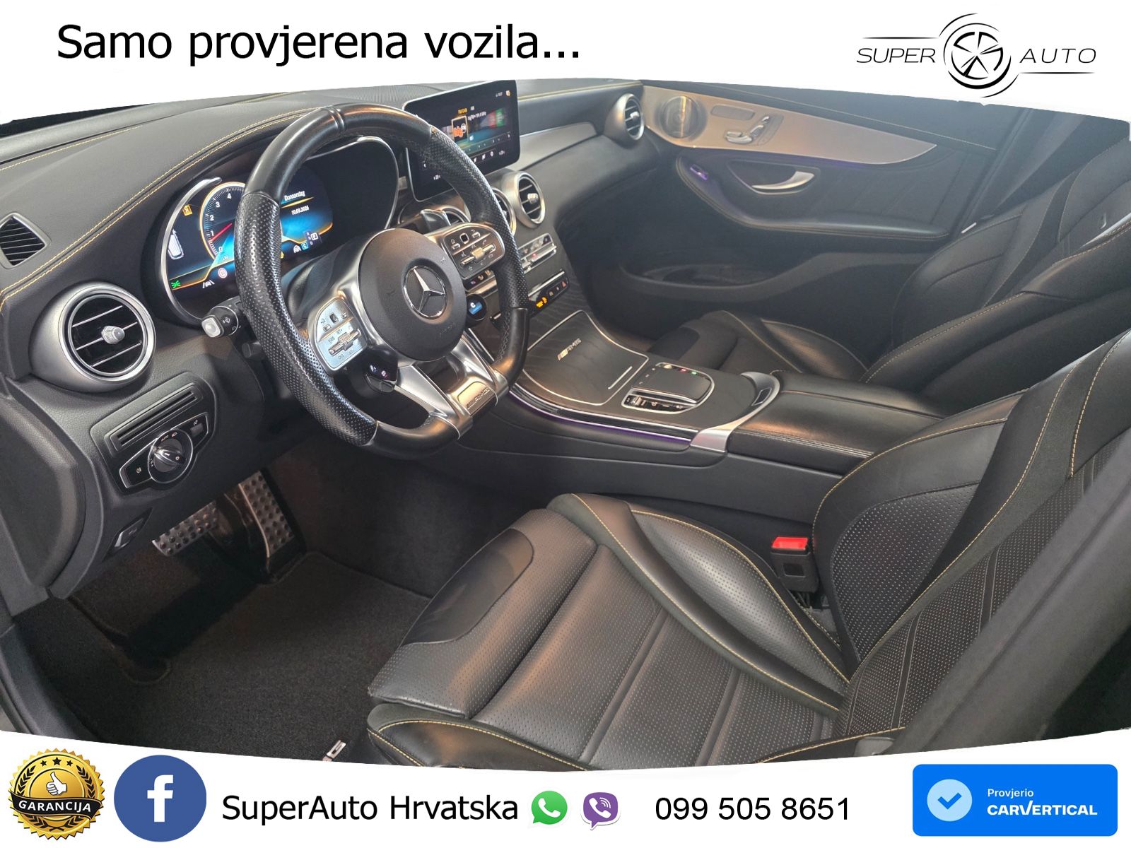Mercedes AMG GLC 63 S V8 (510 KS) 4MATIC+ MCT ACC+GR SJED+360+PANO