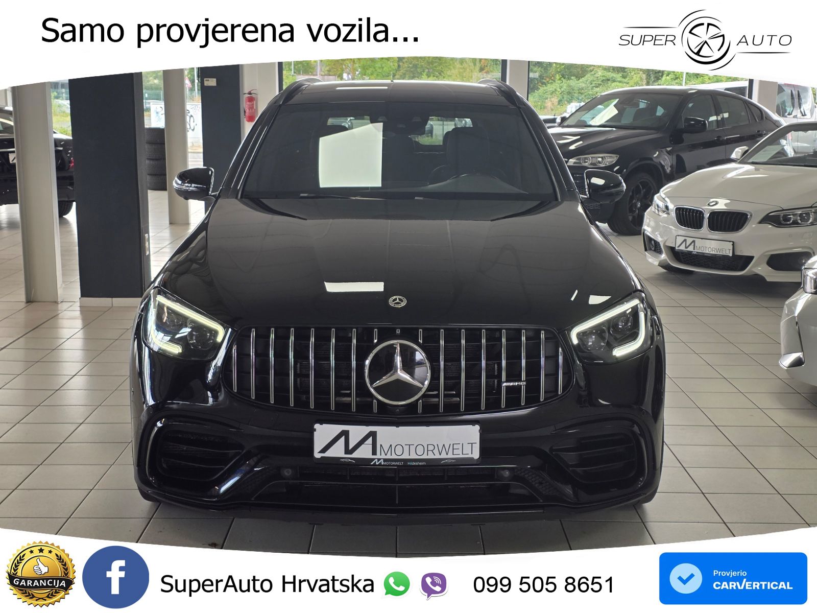 Mercedes AMG GLC 63 S V8 (510 KS) 4MATIC+ MCT ACC+GR SJED+360+PANO