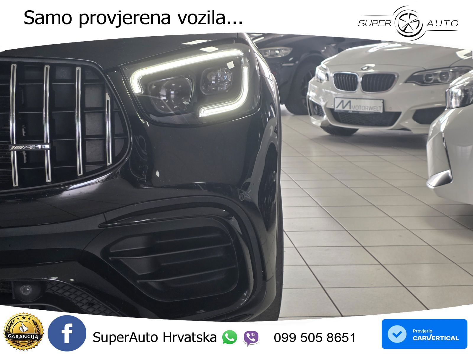 Mercedes AMG GLC 63 S V8 (510 KS) 4MATIC+ MCT ACC+GR SJED+360+PANO