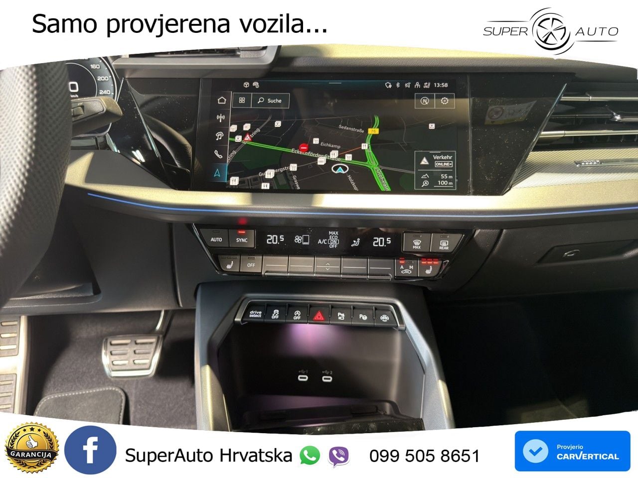 Audi A3 35 TFSI (150 KS) S tronic S line LED+GR SJED+ACC