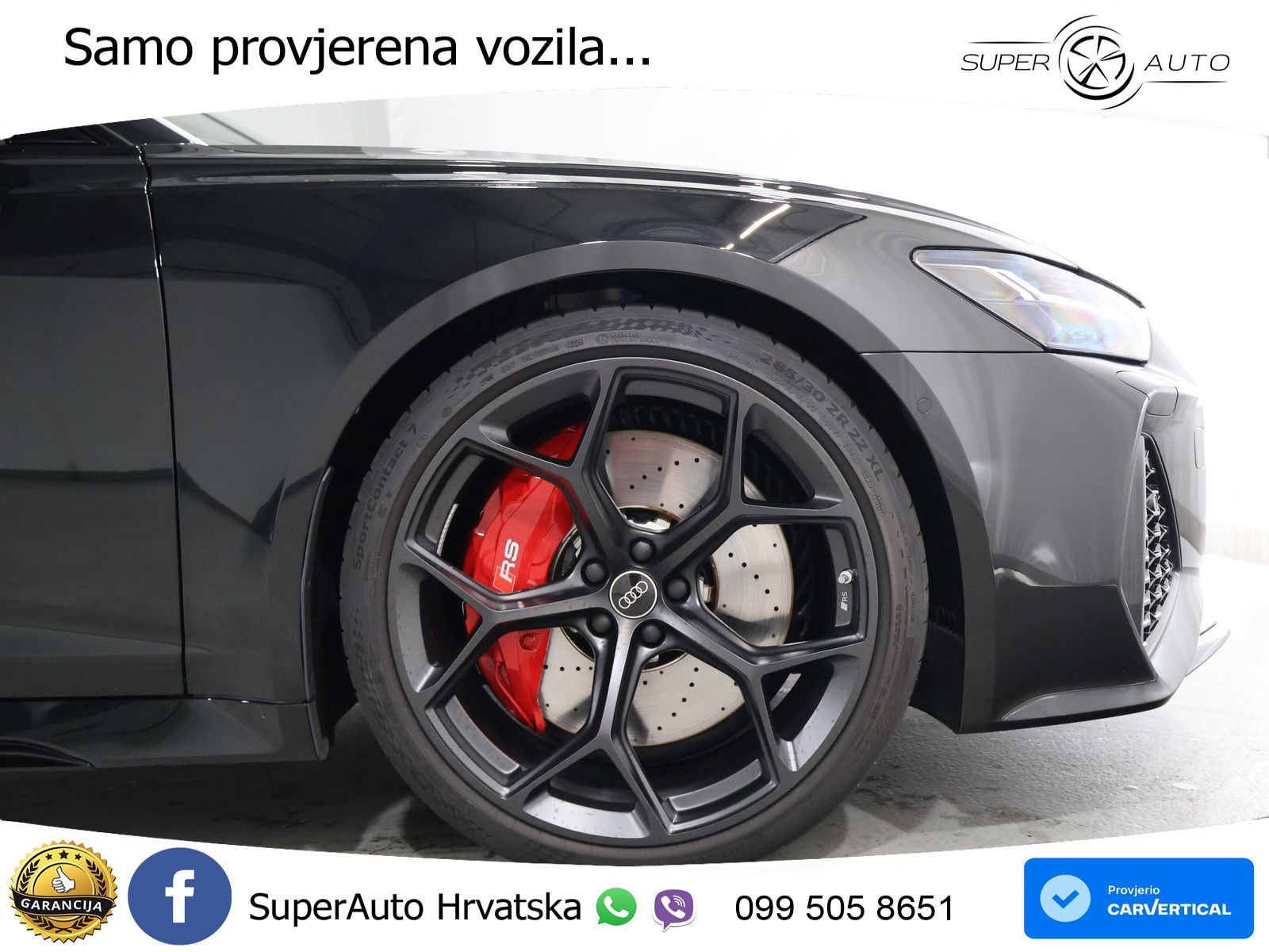 Audi RS6 Avant 4.0 TFSI V8 performance (630 KS)  quattro tiptronic MATRIX+GR SJED+KAM