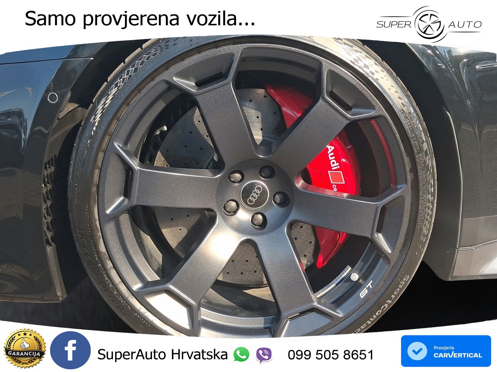 Audi RS6 Avant GT 4.0 TFSI V8 (630 KS) quattro tiptronic LED+GR SJED+ACC
