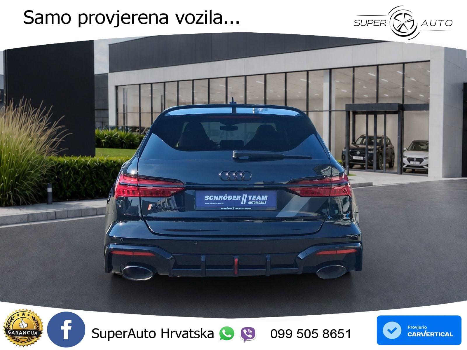 Audi RS6 Avant GT 4.0 TFSI V8 (630 KS) quattro tiptronic LED+GR SJED+ACC