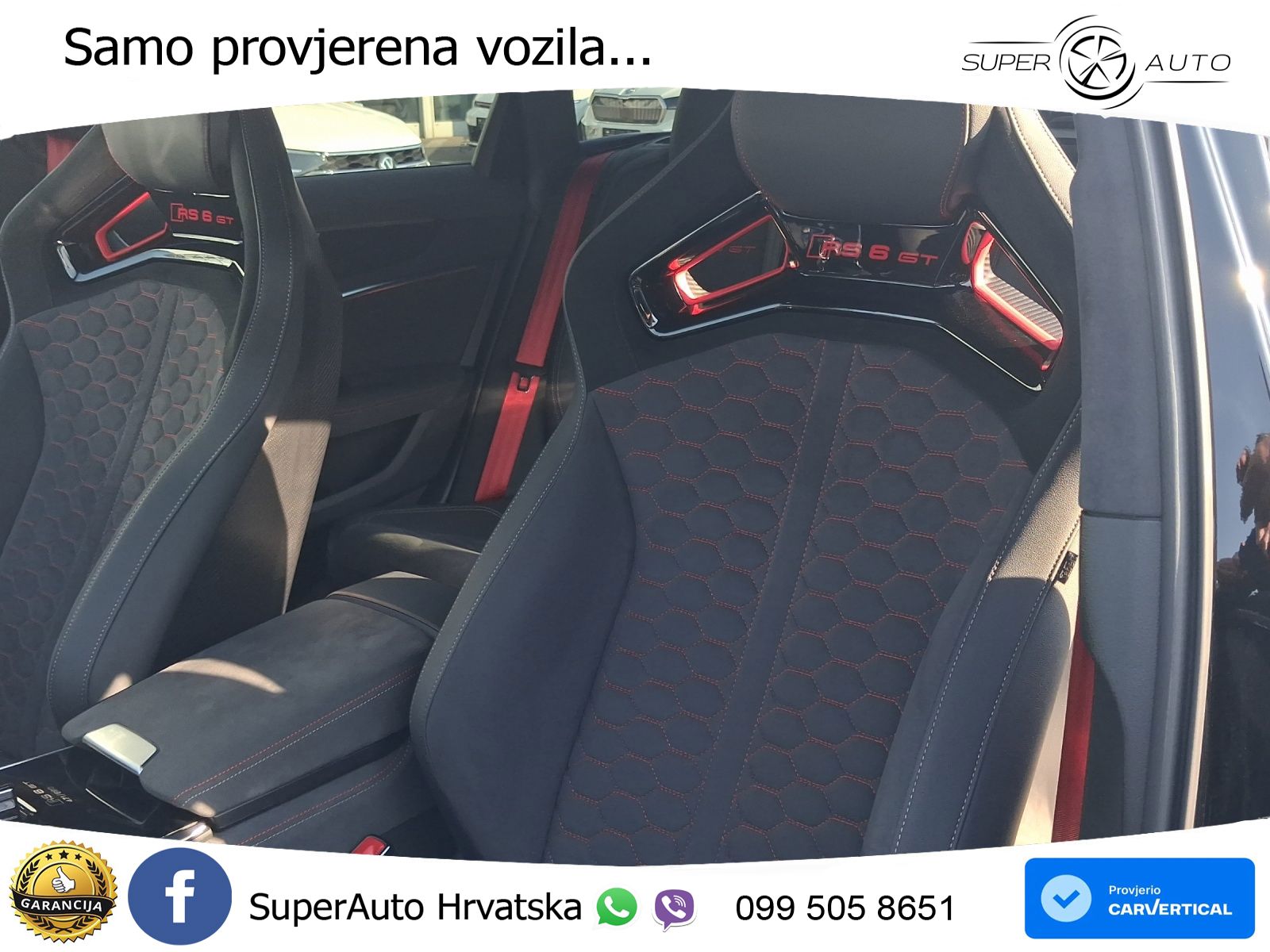 Audi RS6 Avant GT 4.0 TFSI V8 (630 KS) quattro tiptronic LED+GR SJED+ACC