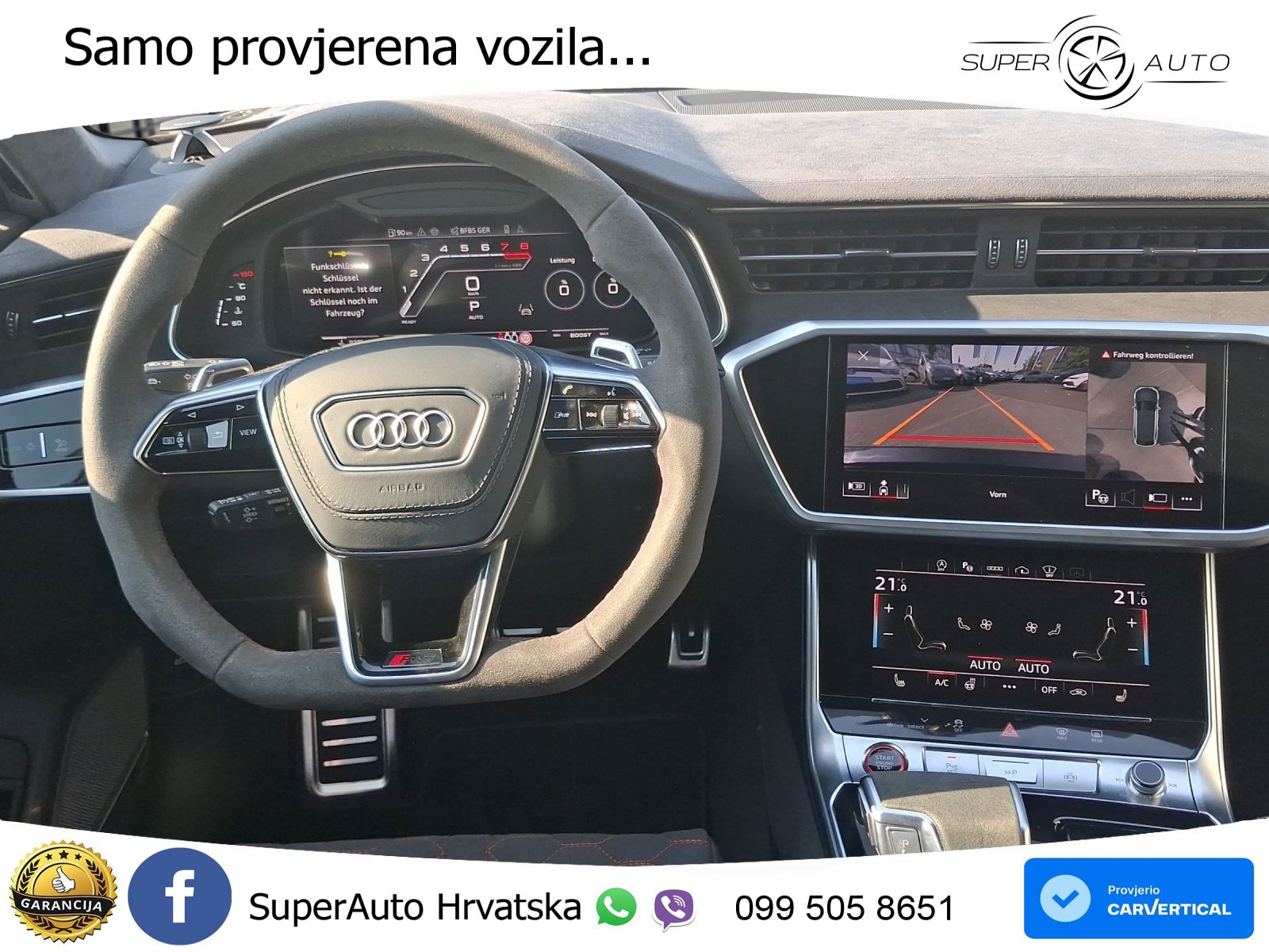 Audi RS6 Avant GT 4.0 TFSI V8 (630 KS) quattro tiptronic LED+GR SJED+ACC
