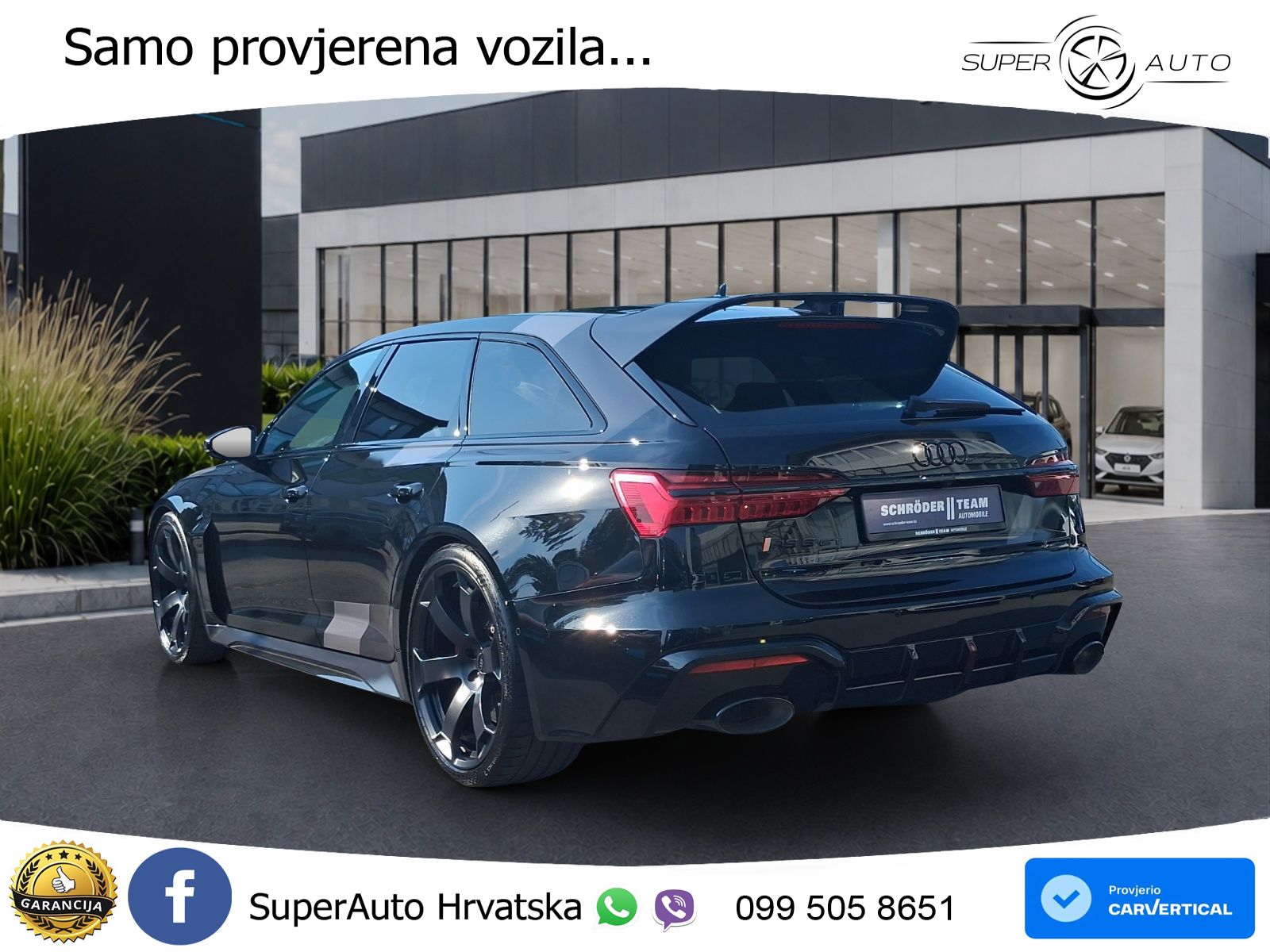 Audi RS6 Avant GT 4.0 TFSI V8 (630 KS) quattro tiptronic LED+GR SJED+ACC