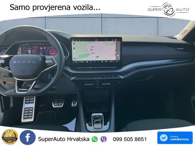 Škoda Octavia Combi RS 2.0 TSI (265 KS) DSG LED+GR SJED+ACC
