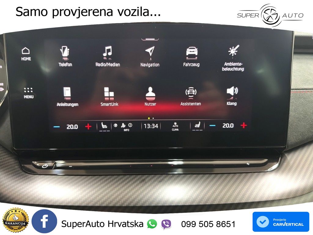 Škoda Octavia Combi RS 2.0 TDI (200 KS) 4x4 DSG