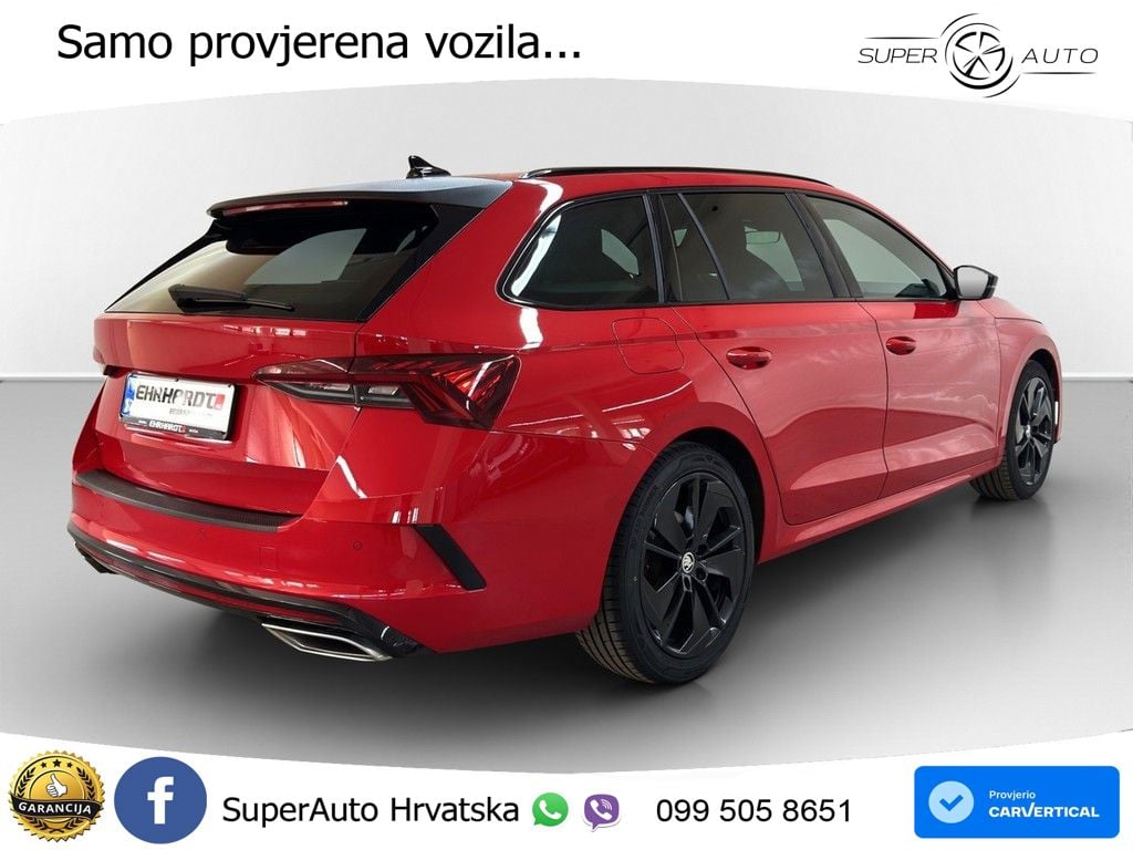 Škoda Octavia Combi RS 2.0 TDI (200 KS) 4x4 DSG