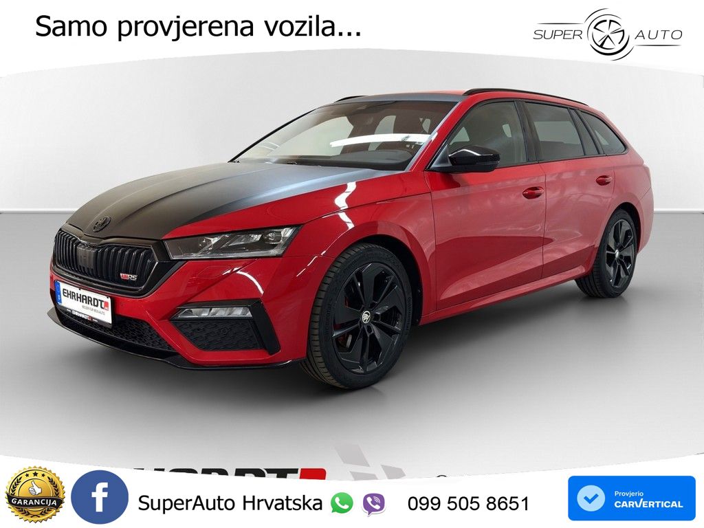 Škoda Octavia Combi RS 2.0 TDI (200 KS) 4x4 DSG