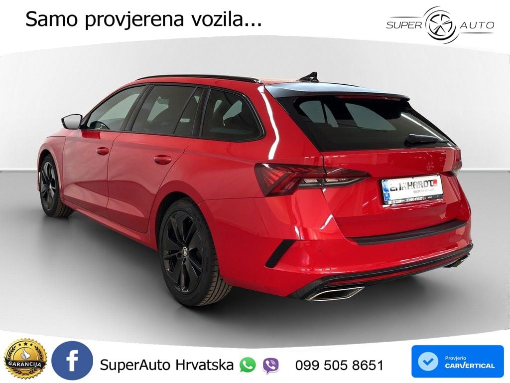 Škoda Octavia Combi RS 2.0 TDI (200 KS) 4x4 DSG